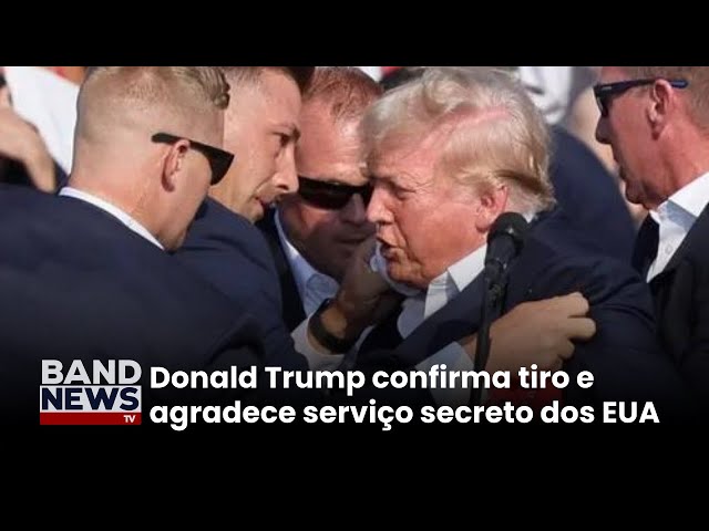 Donald Trump: "Senti a bala rasgando minha pele" | BandNews TV