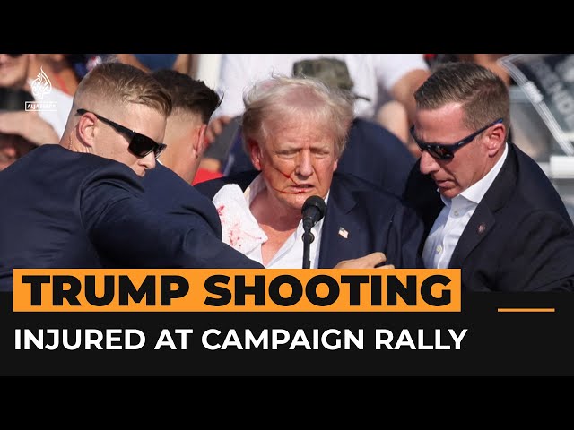 Donald Trump injured in shooting at Pennsylvania campaign rally | Al Jazeera Newsfeed