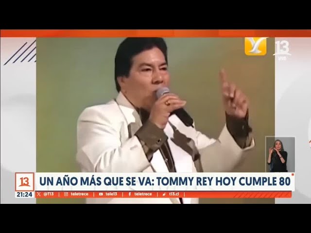 Un año más que se va: Tommy Rey cumple 80 años