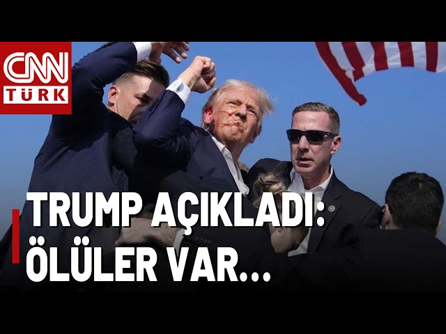 ⁣Donald Trump Suikast Girişiminin Ardından Açıkladı! Ölüler Var…