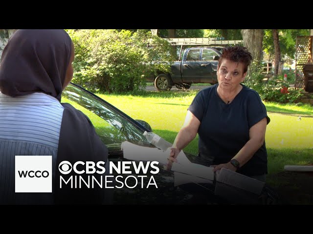 ⁣A Maple Grove woman is devastated after insurance companies learn the make and model of her car