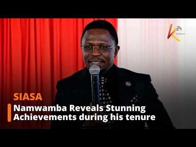 ⁣Former sports CS Ababu Namwamba highlights milestones in sports during his tenure