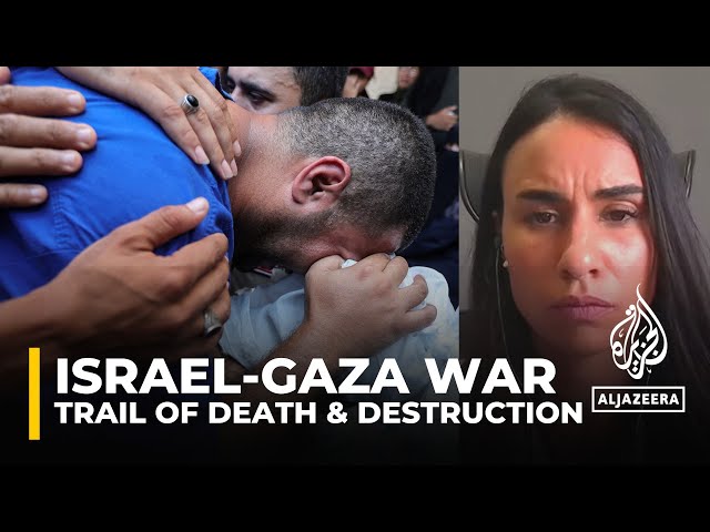 ⁣Israeli attacks on al-Mawasi leave trail of death and destruction