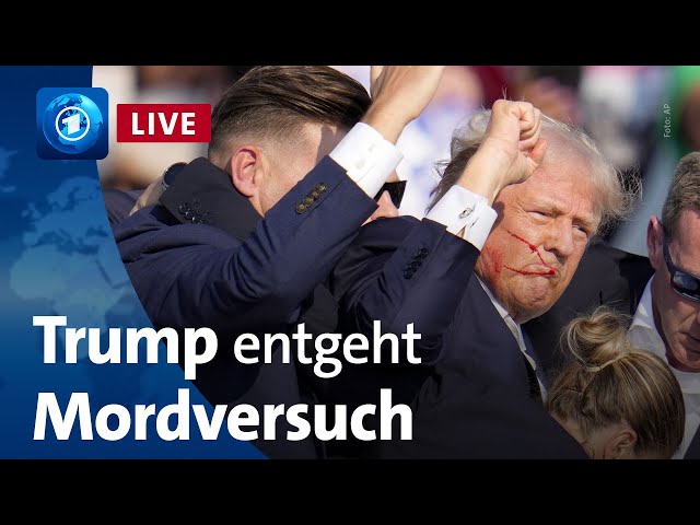 Attentat auf Trump: FBI ermittelt nach Schüssen | Livestream