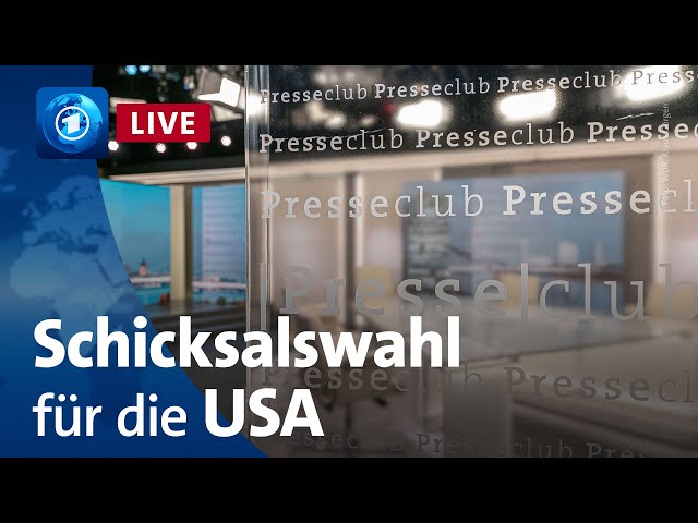 US-Wahlkampf nach Angriff auf Trump | ARD-Presseclub