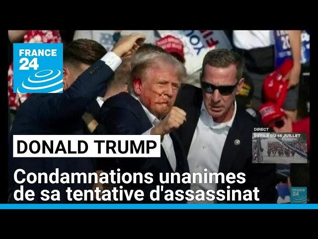 Les dirigeants mondiaux condamnent unanimement la tentative d'assassinat de Donald Trump