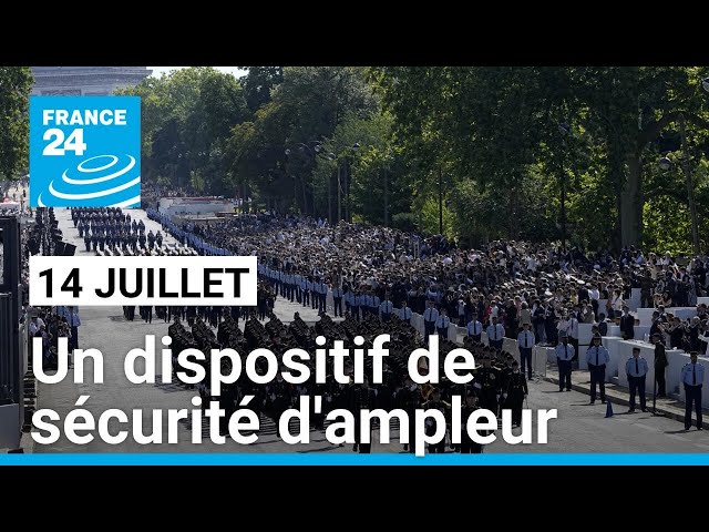 14 juillet : un dispositif de sécurité d'ampleur sur l'avenue Foch pour le défilé • FRANCE