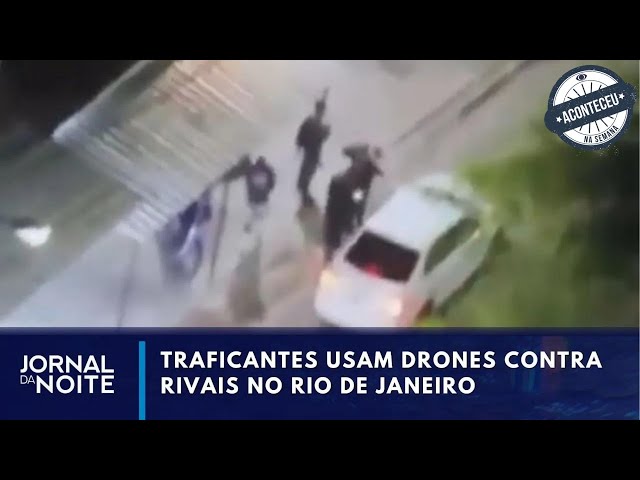 Aconteceu na Semana | Drones de traficantes lançam granadas contra rivais