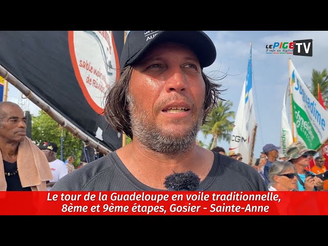 Traditour 2024 : Le tour de la Guadeloupe en voile traditionnelle, 8ème et 9ème étapes