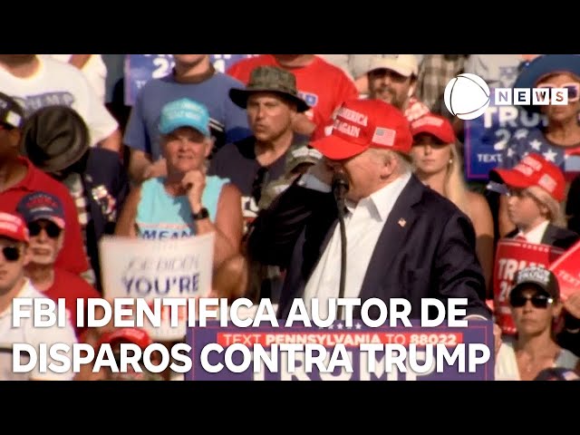 ⁣FBI identifica autor de disparos contra Donald Trump; atirador foi morto logo após ataque