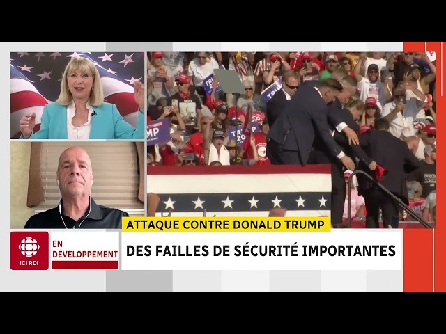 ⁣Attaque contre Donald Trump : des failles de sécurité importantes | D'abord l'info