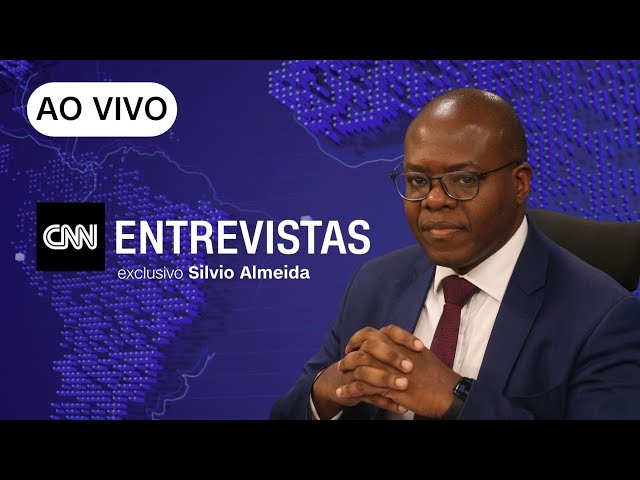 AO VIVO: CNN Entrevistas com Silvio Almeida, ministro dos Direitos Humanos | 14/07/2024