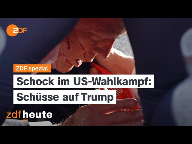 Schüsse auf Trump - Schock im US-Wahlkampf I ZDF spezial