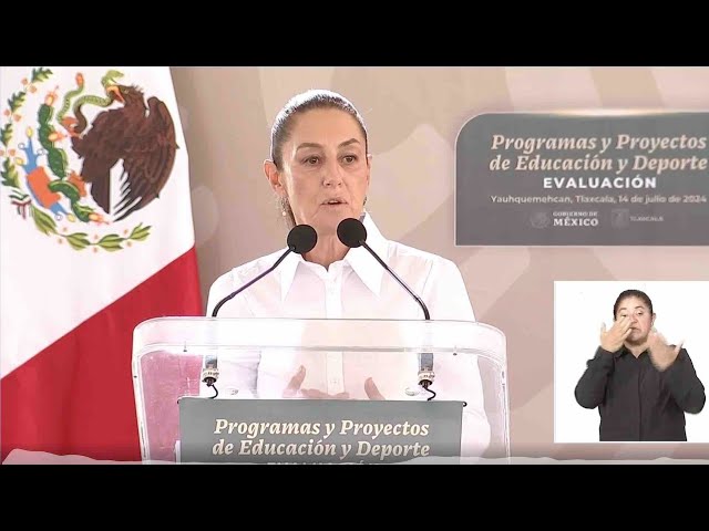 Claudia Sheinbaum anuncia nuevos programas en Tlaxcala - Las Noticias