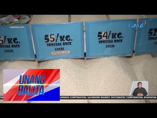 ⁣Mga tindera ng bigas, pabor sa nationwide rice price monitoring ng DTI | Unang Balita