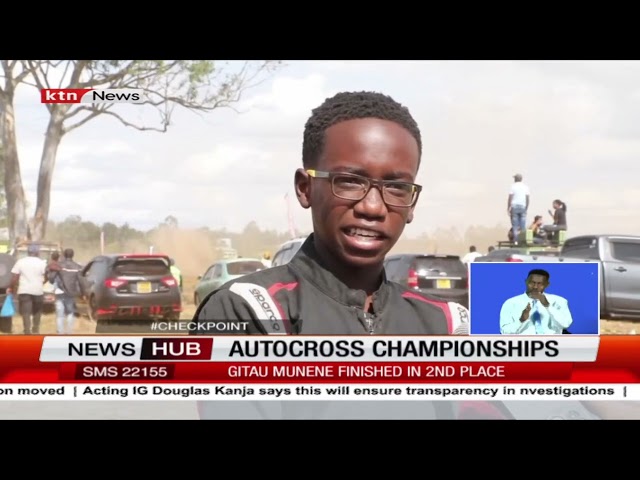 ⁣Cheche Ababu crowned winner of the Autocross championships