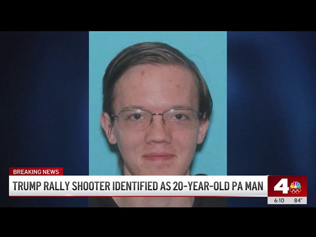 Trump rally shooter identified as 20-year-old Pennsylvania man