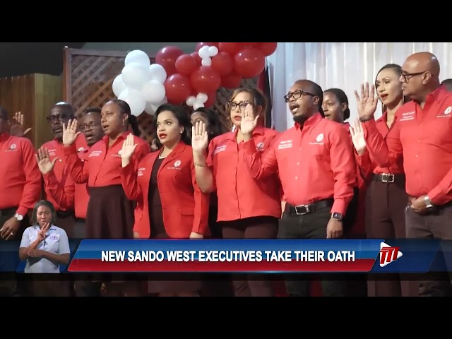 ⁣New Sando West Executives Take Their Oath