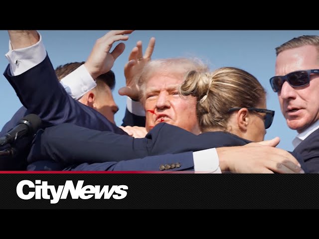 ⁣Former U.S. President Donald Trump survives assassination attempt