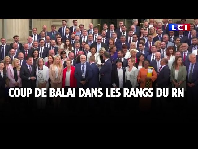 Coup de balai dans les rangs du RN