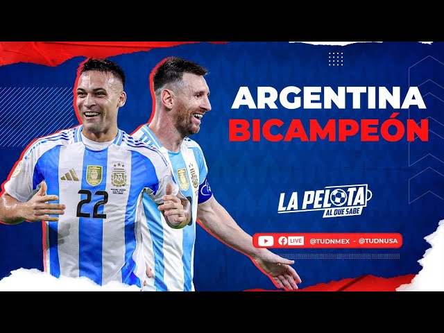 ⁣ EN VIVO: ARGENTINA es CAMPEÓN de la COPA AMÉRICA  | Análisis completo