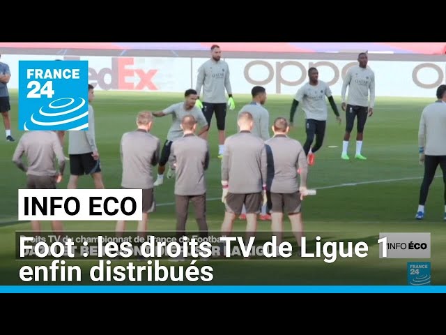 Football : les droits TV de Ligue 1 enfin distribués • FRANCE 24