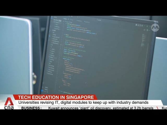 Universities in Singapore revising IT, digital modules to keep up with industry demands