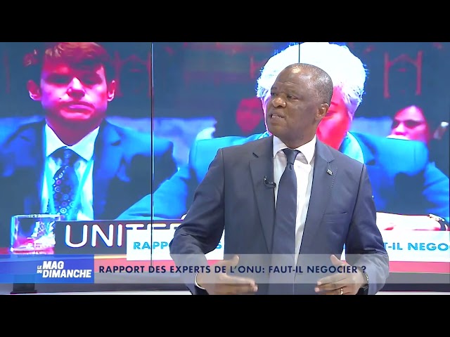 Rapport des experts de l’ONU: Faut-il négocier? Patrick Mutombo invité du Mag du Dimanche