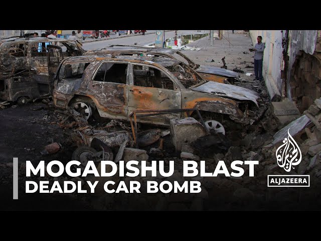 Deadly car bomb targets busy cafe in the Somali capital