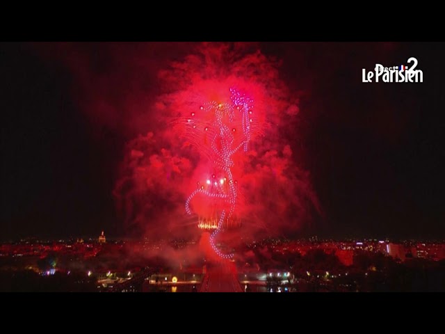 L'époustouflant feu d'artifice du 14 juillet 2024