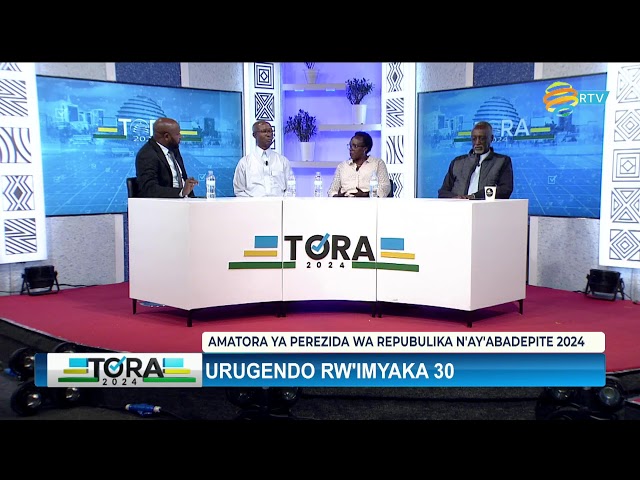 ⁣LIVE: Amatora2024: Urugendo rw'imyaka 30