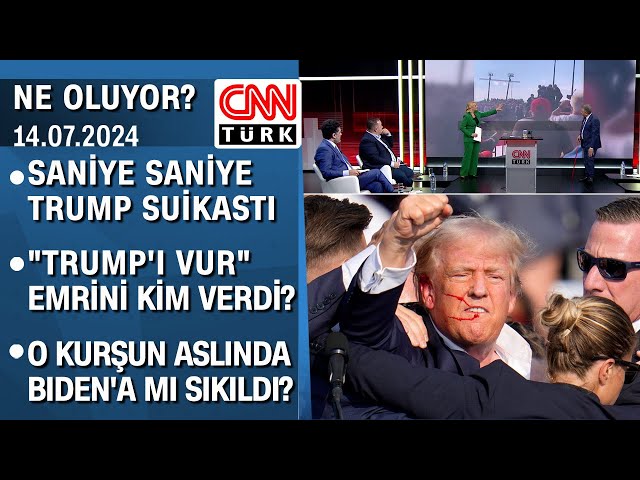 Tüm detaylarıyla Donald Trump'a yapılan suikast girişiminin perde arkası - Ne Oluyor? 14.07.202