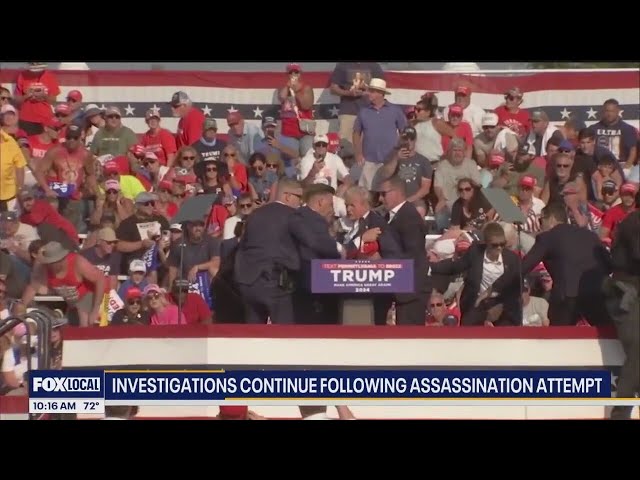 ⁣Investigations continue following Trump assassination attempt | The Nine