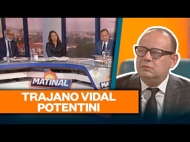 ⁣Trajano Vidal Potentini, Presidente del colegio de abogados de la República Dominicana | Matinal