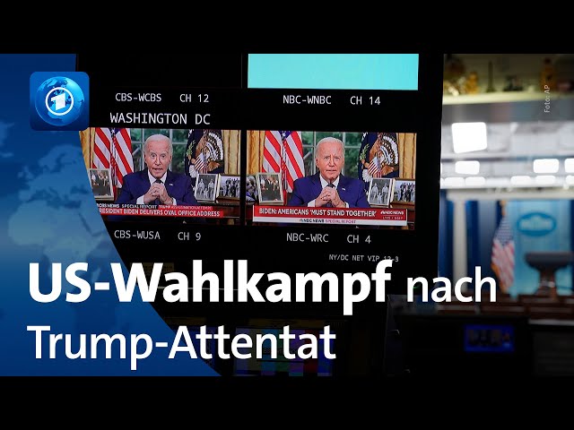 Nach Attentat auf Trump: Einfluss auf den US-Wahlkampf