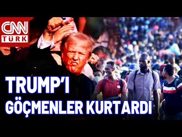 ⁣Trump Hayatını Göçmenlere Borçlu: "Göçmen İstatistiklerine Bakmak İçin Kafamı Çevirmiştim...&qu