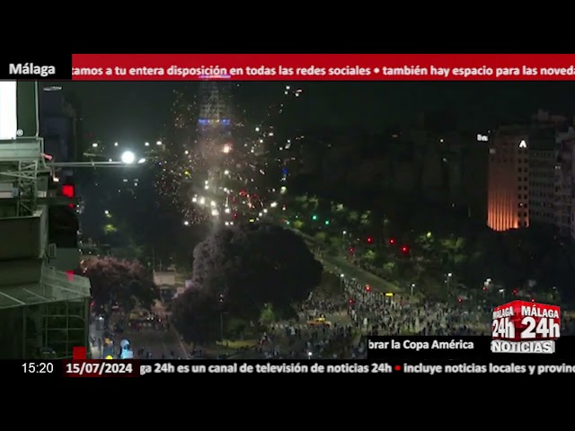 Noticia -Buenos Aires se convierte en una gran fiesta para celebrar la Copa América