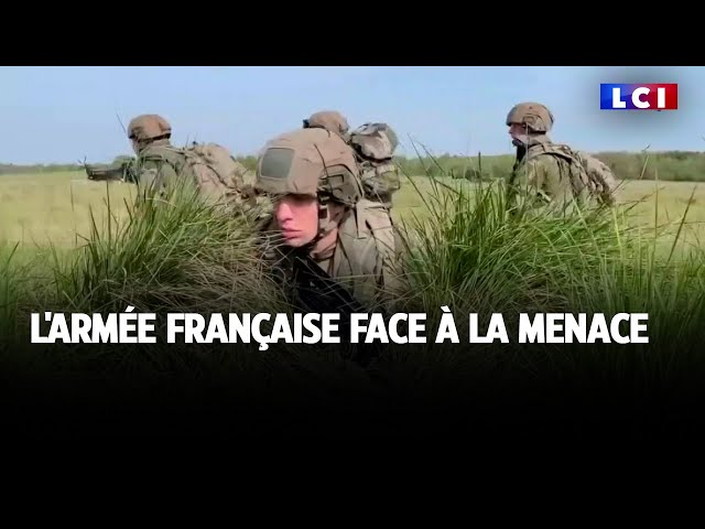 L'armée française face à la menace