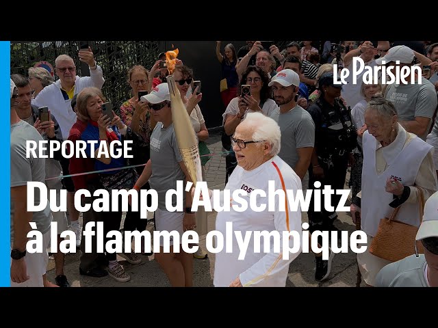 Léon Lewkowicz, 94 ans et porteur de la flamme olympique