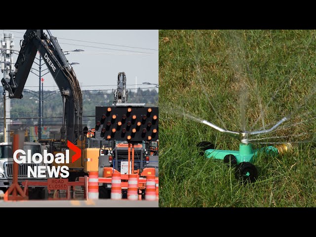 ⁣Calgary to turn on additional water pump in hopes of easing outdoor water use restrictions