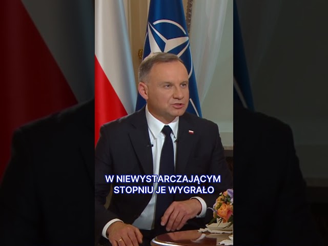 Prezydent Duda: PiS jest w poważnym kryzysie