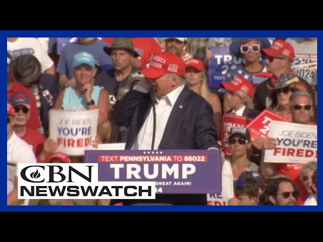 ⁣Trump Survives Assassination Attempt | CBN NewsWatch - July 15, 2024