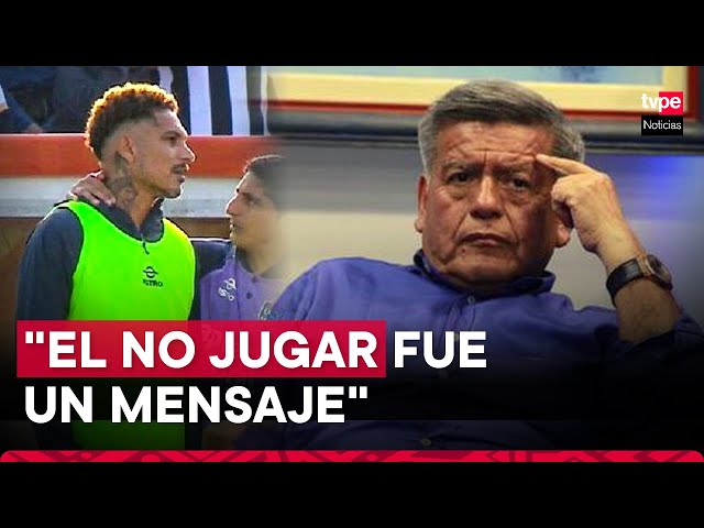 César Acuña se pronuncia por el caso Paolo Guerrero