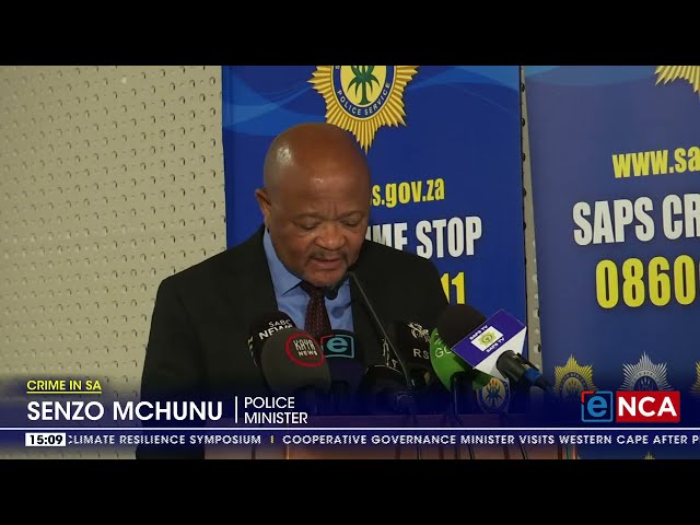 Crime in SA | Senzo Mchunu concerned about rising gang violence