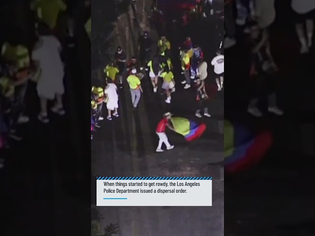 ⁣2 stabbed during fight in Pico Union after Copa América final