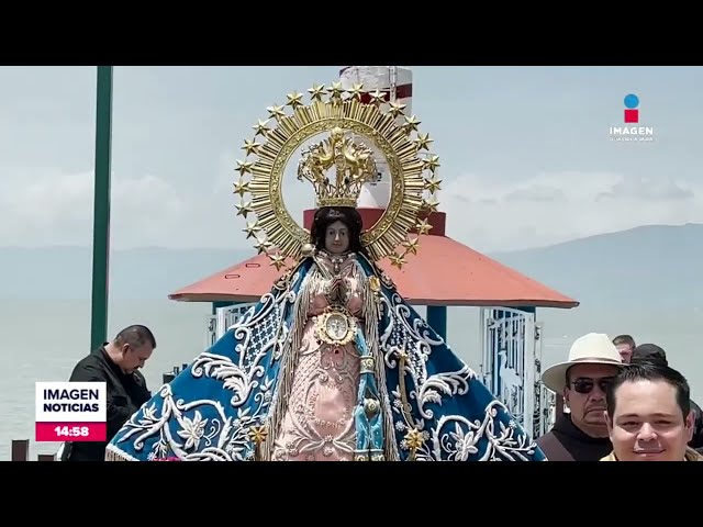 ⁣Virgen de Zapopan visitó el municipio de Chapala | Noticias GDL con Fabiola Anaya