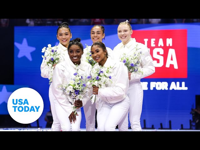 ⁣The U.S. women's Olympic gymnastics team is set, meet the team | USA TODAY