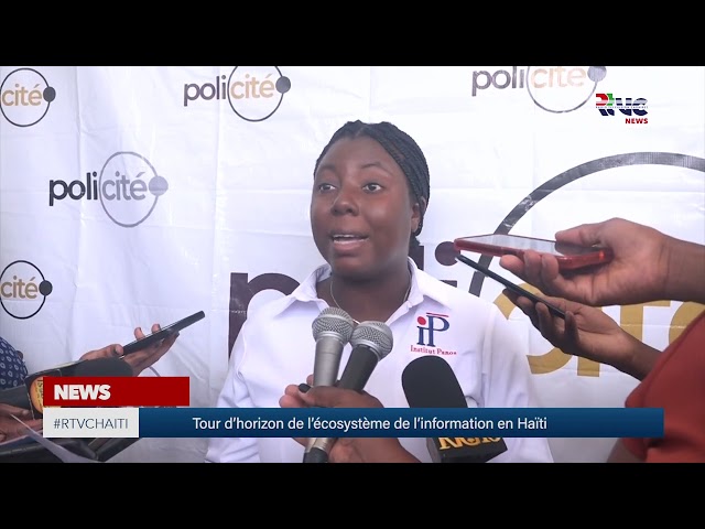 Tour d’horizon de l’écosystème de l’information en Haïti - Germina pierre Louis.