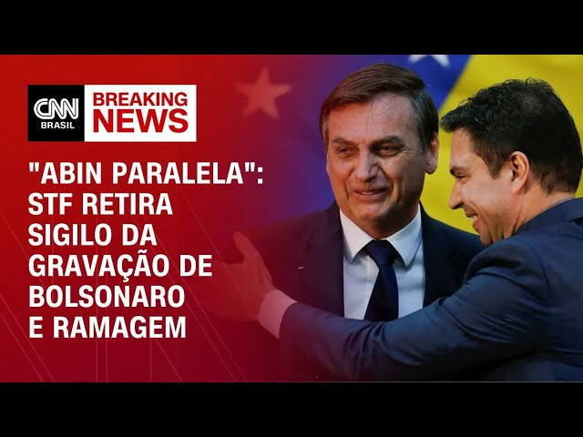 ⁣"Abin paralela": STF retira sigilo da gravação de Bolsonaro e Ramagem | CNN 360°