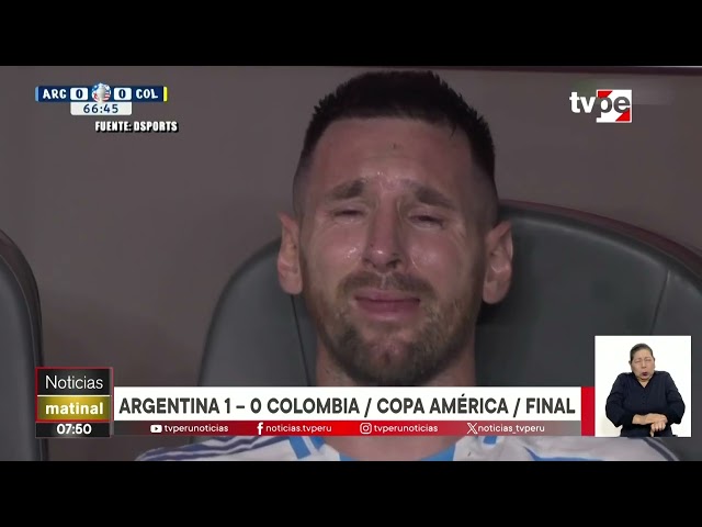 Argentina venció 1-0 a Colombia y se coronó como campeón de la Copa América 2024